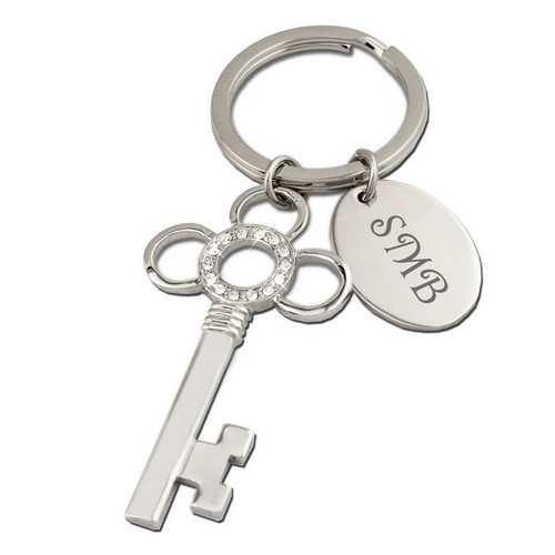 Description: Key to Glamour Personalized Key Holder